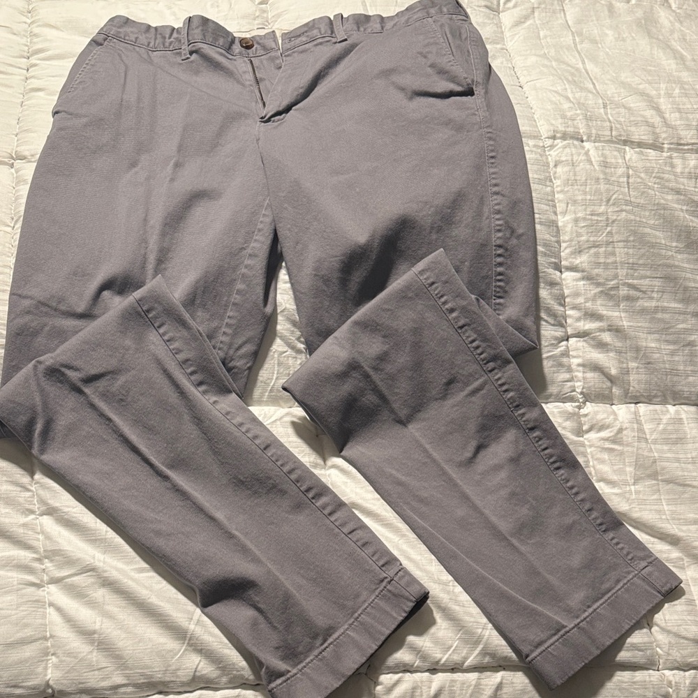 J. Crew Men's Slate Chinos